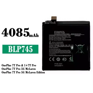 Genuine cell phone battery BLP745 for OnePlus 7T Pro