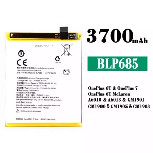Genuine cell phone battery BLP685 for OnePlus 6T / OnePlus 7