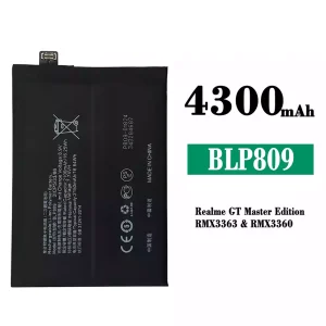 Genuine cell phone battery BLP809 for OPPO Realme GT Master Edition