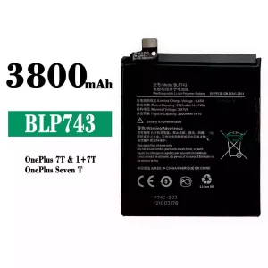 Genuine cell phone battery BLP743 for OnePlus 7T