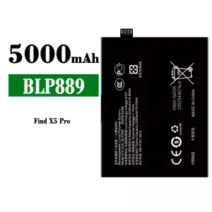 Genuine cell phone battery BLP889 for OPPO Find X5 Pro