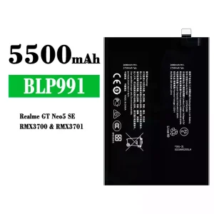 Genuine cell phone battery BLP991 for OPPO Realme GT Neo 5 SE