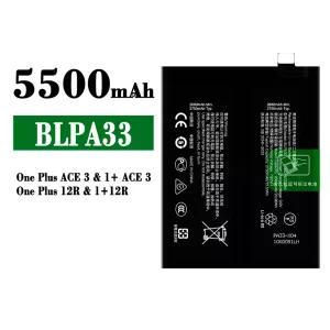 Genuine cell phone battery BLPA33 for Oneplus Ace 3/Oneplus 12R