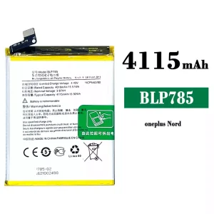 Genuine cell phone battery BLP785 for OPPO oneplus Nord