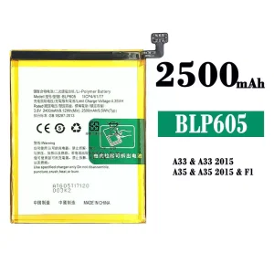 Genuine cell phone battery BLP605 for OPPO A33 2015/A35 2015/F1