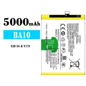 Genuine cell phone battery BA10 for VIVO Y28 5G/Y17S