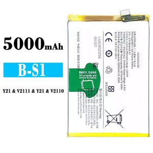 Genuine cell phone battery B-S1 for VIVO Y21/Y21S