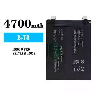 Genuine cell phone battery B-T8 for VIVO IQOO 9 Pro