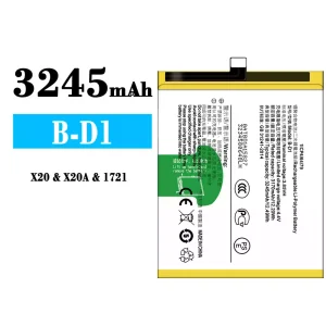 Genuine cell phone battery B-D1 for VIVO X20/X20A