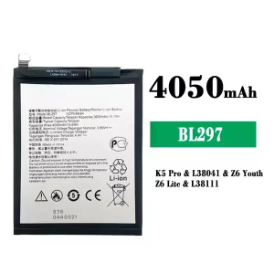 Genuine cell phone battery BL297 for Lenovo K5 Pro / Z6 Youth / Z6 Lite