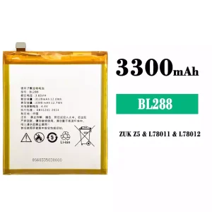 Genuine cell phone battery BL288 for Lenovo ZUK Z5