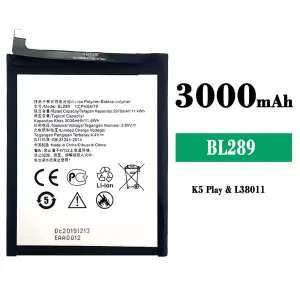 Genuine cell phone battery BL289 for Lenovo K5 play