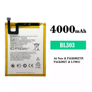 Genuine cell phone battery BL303 for Lenovo A6 Note
