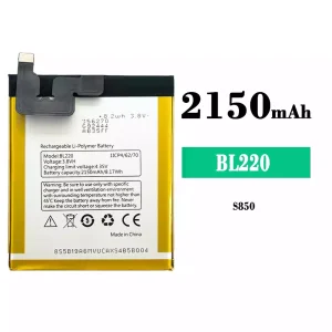 Genuine cell phone battery BL220 for Lenovo S850