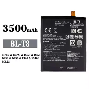 Genuine cell phone battery BL-T8 for LG G Flex