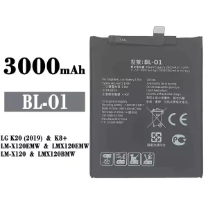 Genuine cell phone battery BL-O1 for LG K20 (2019)