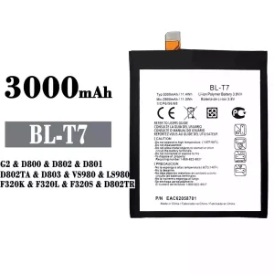 Genuine cell phone battery BL-T7 for LG G2