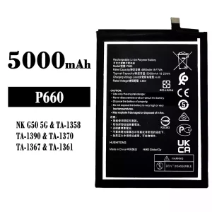 Genuine cell phone battery P660 for Nokia NK G50 5G
