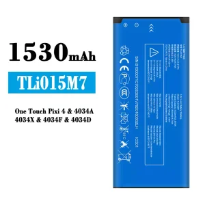 Genuine cell phone battery TLi015M7 for Alcatel One Touch Pixi 4
