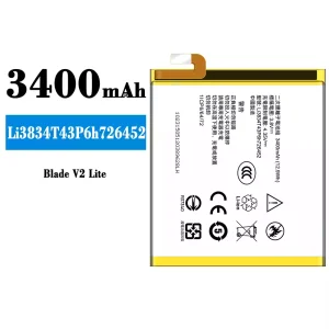 Genuine cell phone battery Li3834T43P6h726452 for ZTE Blade V2 Lite