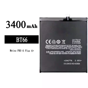 Genuine cell phone battery BT66 for Meizu PRO 6 Plus/6+