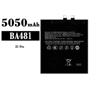 Genuine cell phone battery BA481 for Meizu 21 Pro