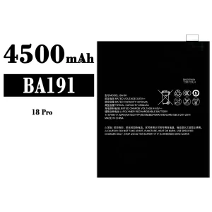 Genuine cell phone battery BA191 for Meizu 18 Pro