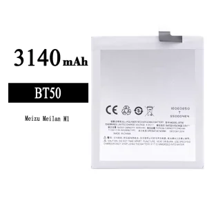 Genuine cell phone battery BT50 for Meizu Meilan M1