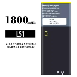 Genuine cell phone battery BAT-47277-003 for BlackBerry Z10/LS1