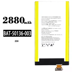 Genuine cell phone battery BAT-50136-003 for BlackBerry Z30