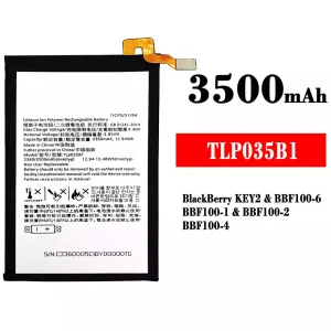 Genuine cell phone battery TLP035B1 for BlackBerry KEY2