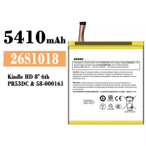 Genuine cell phone battery 26S1018 for Amazon Kindle HD 8" 6th/58-000161