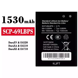 Genuine cell phone battery SCP-69LBPS for Kyocera DuraXV/DuraXA/DuraXE