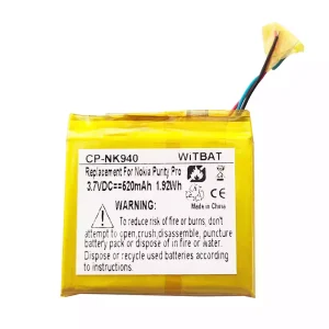 Replacement Bluetooth Headphone battery for Nokia Purity Pro,BH-940,P383443