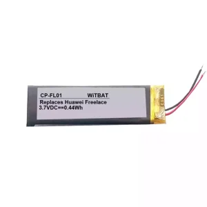 Replacement Bluetooth Headphone battery for Huawei FreeLace,AHB380942TPO,HUA01