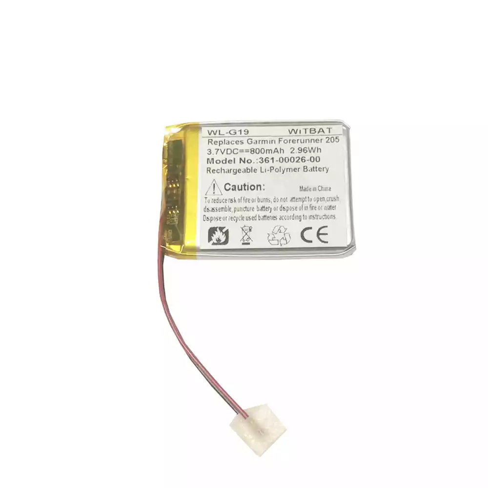 New genuine battery for Garmin forerunner 205,361-00026-00