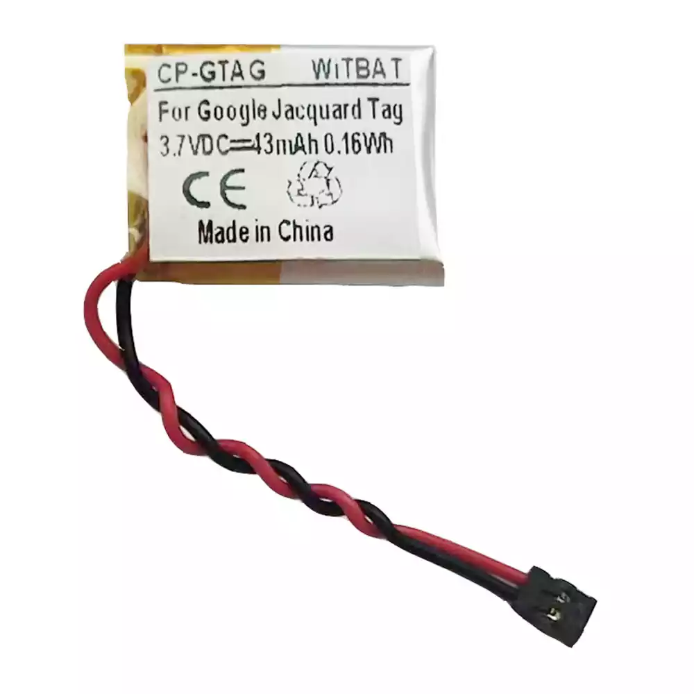 New genuine battery for Google Jacquard Tag