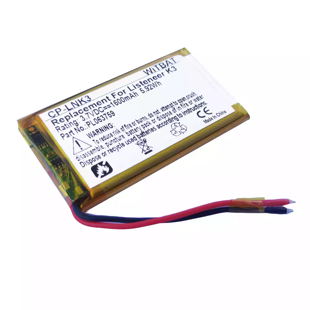 New genuine battery for Listener K3 - Image 3