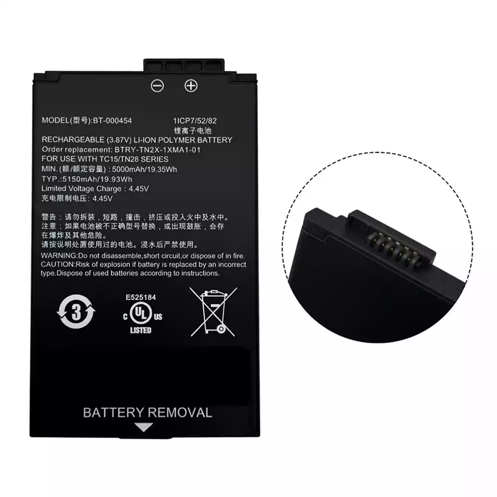 New genuine battery for Zebra TC15 TN28,BT-000454,BTRY-TN2X-1XMA1-01 - Image 3